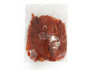 Кальмар стружка: Спинка янтарная с перцем