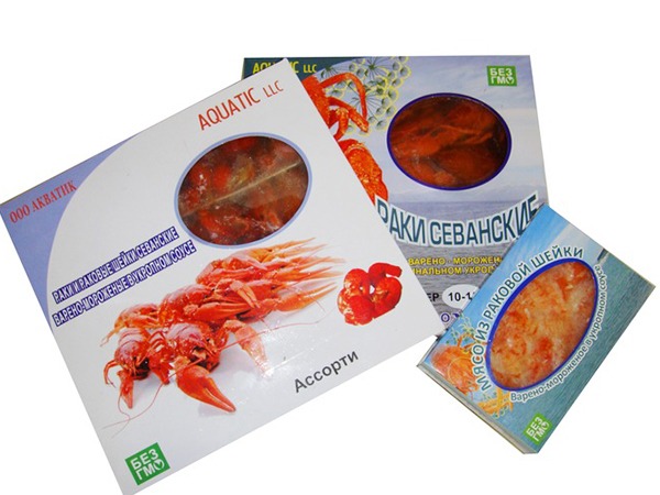 Раки в ассортименте в Саранске