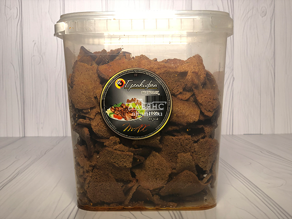 Ржаные гренки со вкусом шашлыка в Саранске
