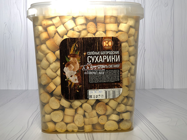 Сухарики с грибами и сметаной в Саранске