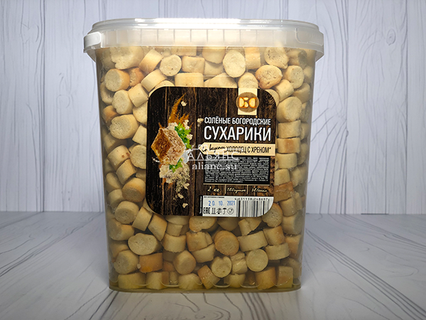 Сухарики с холодцом и хреном в Саранске