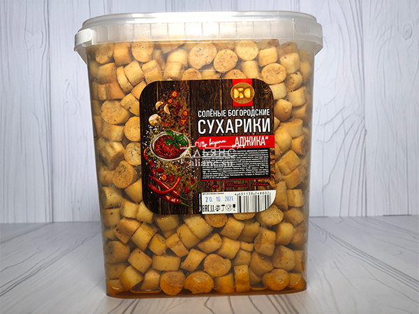 Сухарики с аджикой в Саранске