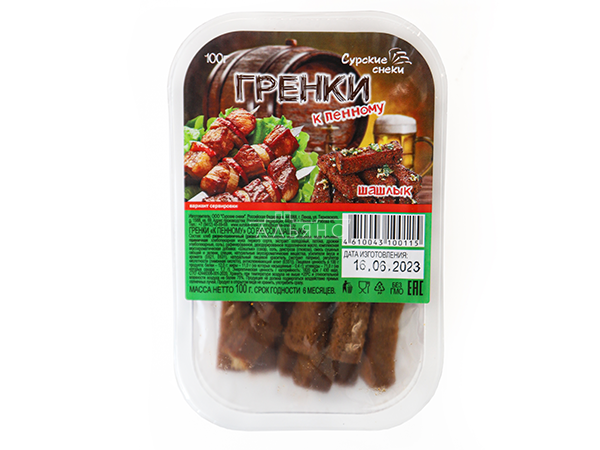Сурские гренки Шашлык (100 гр) в Саранске