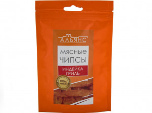 Фрайчизы со вкусом салями (100 гр.): Мясо (АЛЬЯНС) вяленое индейка 