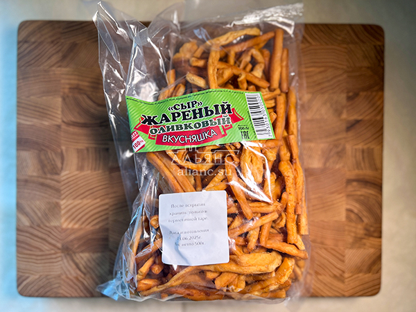 Жареный сыр "ВКУСНЯШКА" (Оливковый) 500гр. в Саранске