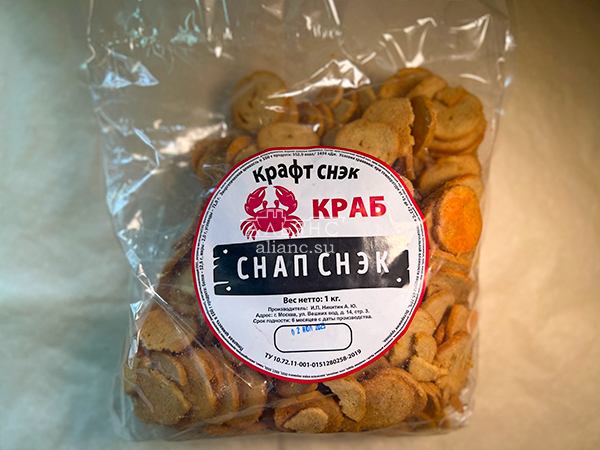 Снапсы ПШЕНИЧНЫЕ "Краб" в Саранске