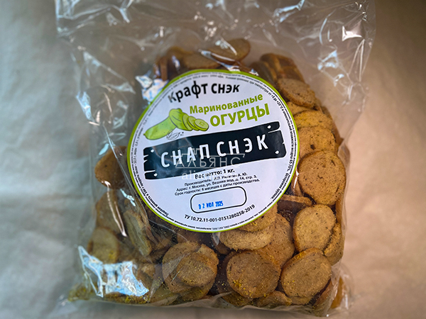 Снапсы ПШЕНИЧНЫЕ "Маринованные огурцы" в Саранске