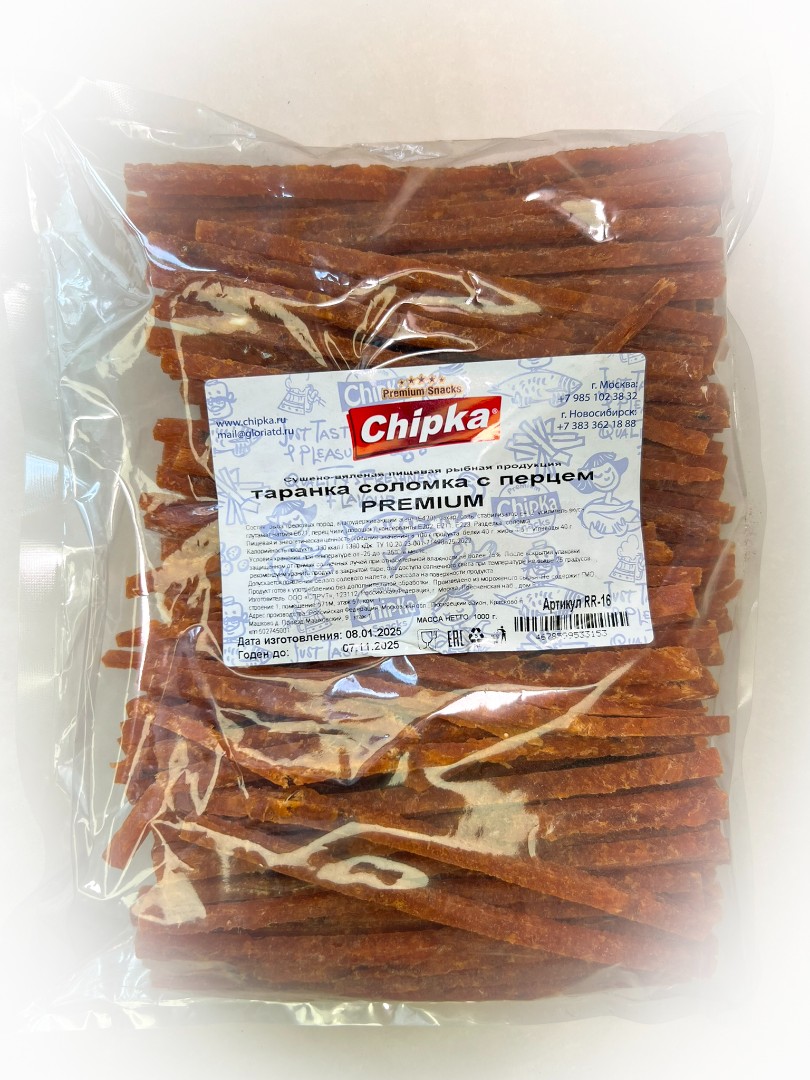 Таранка с перцем (соломка) (Chipka ПРЕМИУМ) в Саранске