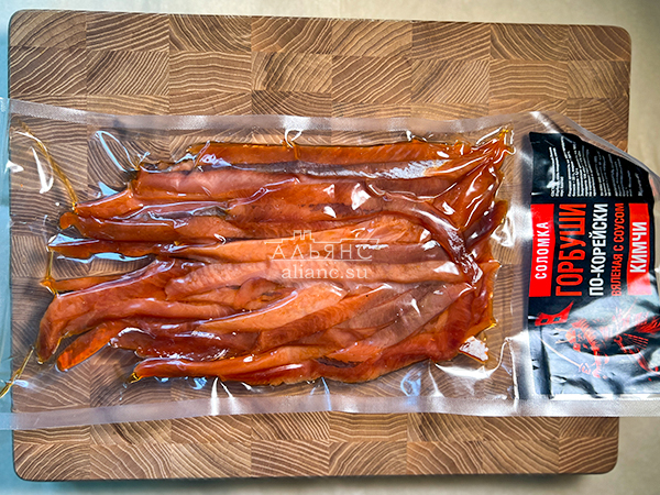 Горбуша соломка по-корейски в Саранске