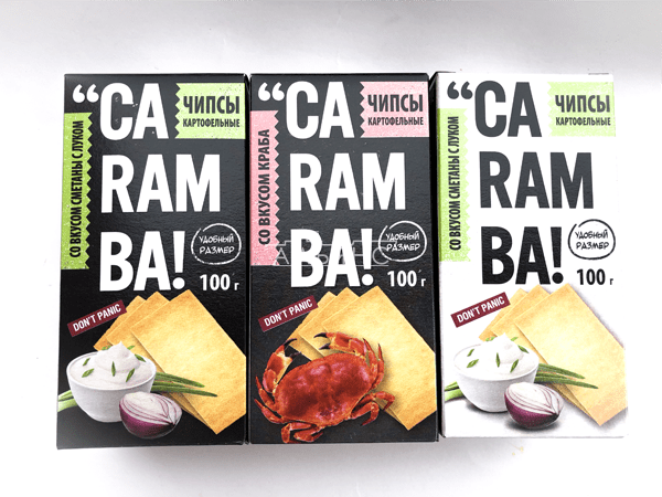 Чипсы "CARAMBA" ассорти 100 гр. в Саранске