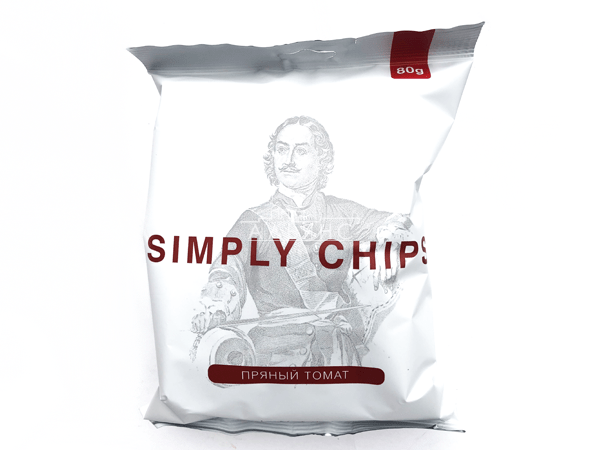 Картофельные чипсы "Simple chips" Пряный томат 80 гр. в Саранске